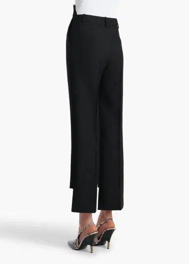 Khaite Rae Pant In Black Crepe | Thumbnail 4 Khaite Rae Pant In Black Crepe | Thumbnail 4