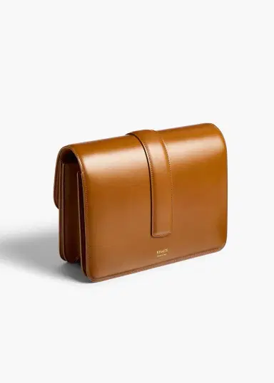Khaite Blake Crossbody Bag In Dark Honey Leather | Thumbnail 2 Khaite Blake Crossbody Bag In Dark Honey Leather | Thumbnail 2