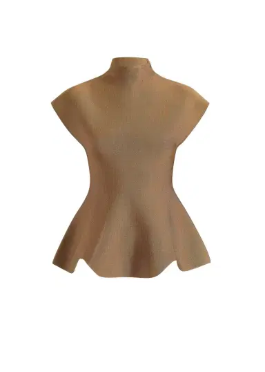 Khaite Andra Top In Carob | Thumbnail 1 Khaite Andra Top In Carob | Thumbnail 1