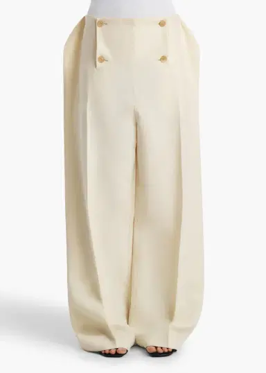 Khaite Ila Pant In Natural | Thumbnail 3 Khaite Ila Pant In Natural | Thumbnail 3