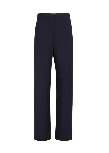 Khaite Borden Pant In Dark Navy | Thumbnail 1 Khaite Borden Pant In Dark Navy | Thumbnail 1