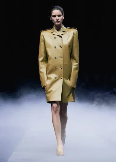 Khaite Sadra Coat In Golden Ochre | Thumbnail 7 Khaite Sadra Coat In Golden Ochre | Thumbnail 7
