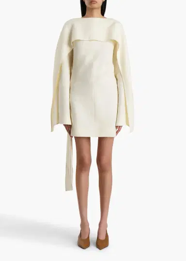 Khaite Onis Dress In Natural | Thumbnail 2 Khaite Onis Dress In Natural | Thumbnail 2