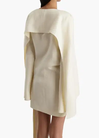 Khaite Onis Dress In Natural | Thumbnail 7 Khaite Onis Dress In Natural | Thumbnail 7