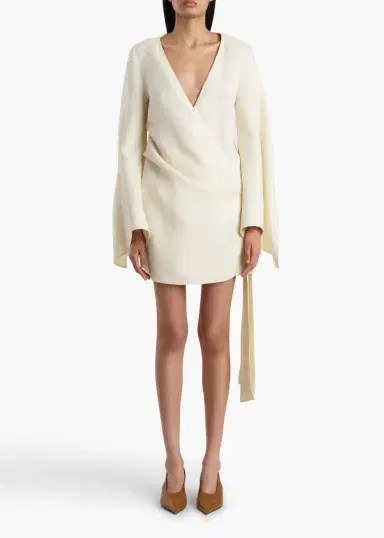 Khaite Onis Dress In Natural | Thumbnail 8 Khaite Onis Dress In Natural | Thumbnail 8