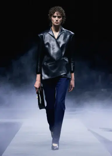 Khaite Palto Jacket In Black Leather | Thumbnail 7 Khaite Palto Jacket In Black Leather | Thumbnail 7