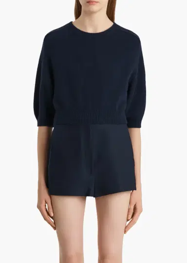 Khaite Lorelai Sweater In Midnight | Thumbnail 3 Khaite Lorelai Sweater In Midnight | Thumbnail 3