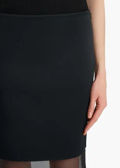 Khaite Sybil Skirt In Black | Thumbnail 5 Khaite Sybil Skirt In Black | Thumbnail 5