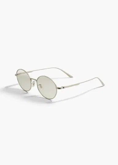 Khaite Khaite X Oliver Peoples 1994C In Silver And Blue Light Filter | Thumbnail 2 Khaite Khaite X Oliver Peoples 1994C In Silver And Blue Light Filter | Thumbnail 2