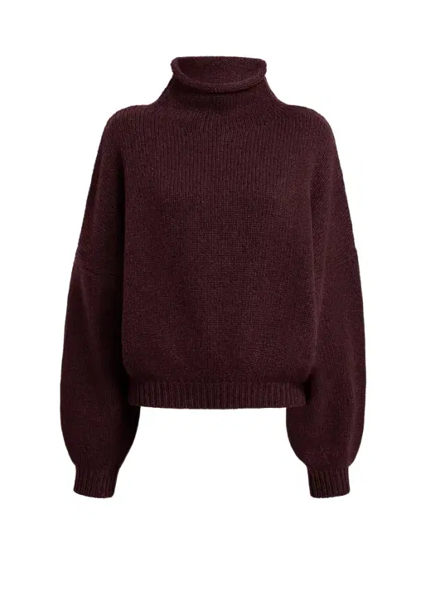 Juniper Sweater In Plum Juniper Sweater In Plum