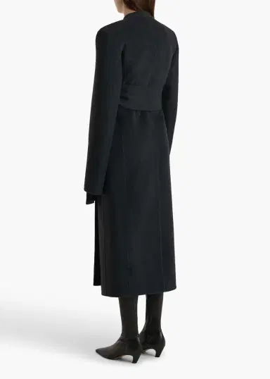 Khaite Jelson Coat In Charcoal | Thumbnail 4 Khaite Jelson Coat In Charcoal | Thumbnail 4