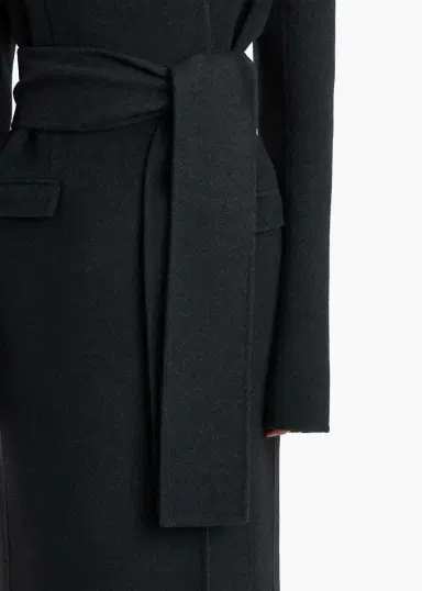 Khaite Jelson Coat In Charcoal | Thumbnail 5 Khaite Jelson Coat In Charcoal | Thumbnail 5