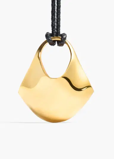 Khaite Medium Lotus Pendant In Gold | Thumbnail 2 Khaite Medium Lotus Pendant In Gold | Thumbnail 2