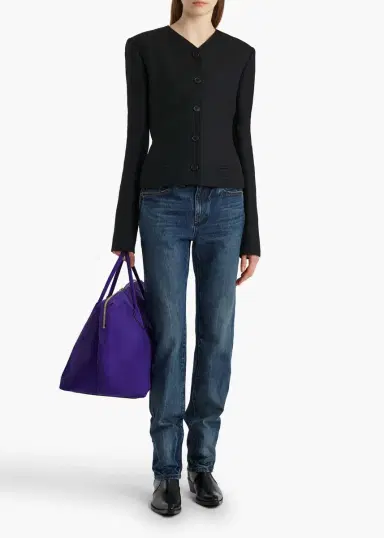 Khaite Nara Jacket In Black | Thumbnail 2 Khaite Nara Jacket In Black | Thumbnail 2