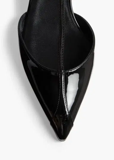 Khaite Mia Pump In Black Patent Leather | Thumbnail 4 Khaite Mia Pump In Black Patent Leather | Thumbnail 4