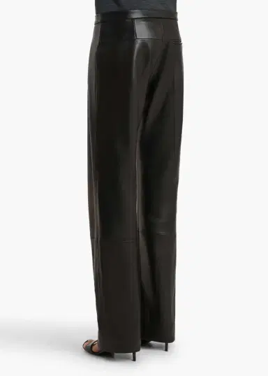 Khaite Miles Pant In Black Leather | Thumbnail 4 Khaite Miles Pant In Black Leather | Thumbnail 4