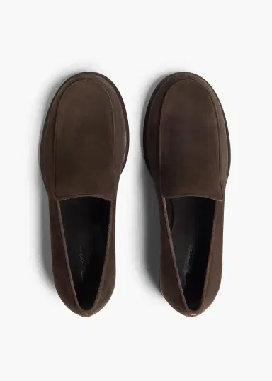Khaite Miles Loafer In Ebano Suede | Thumbnail 3 Khaite Miles Loafer In Ebano Suede | Thumbnail 3