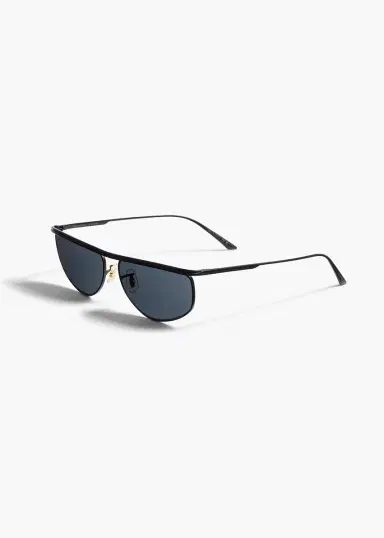 Khaite Khaite X Oliver Peoples 1986C In Matte Black And Grey | Thumbnail 2 Khaite Khaite X Oliver Peoples 1986C In Matte Black And Grey | Thumbnail 2
