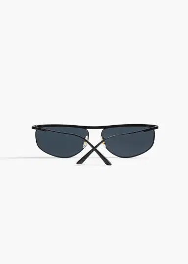 Khaite Khaite X Oliver Peoples 1986C In Matte Black And Grey | Thumbnail 3 Khaite Khaite X Oliver Peoples 1986C In Matte Black And Grey | Thumbnail 3