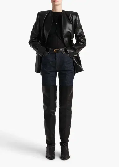 Khaite Vin Top In Black | Thumbnail 3 Khaite Vin Top In Black | Thumbnail 3