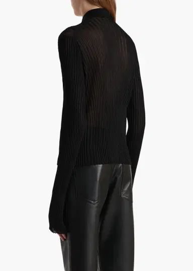 Khaite Vin Top In Black | Thumbnail 4 Khaite Vin Top In Black | Thumbnail 4