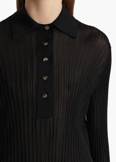 Khaite Vin Top In Black | Thumbnail 6 Khaite Vin Top In Black | Thumbnail 6