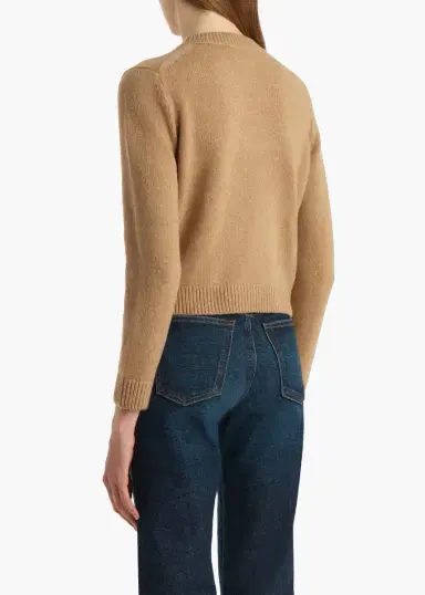 Khaite Leta Sweater In Biscotti | Thumbnail 4 Khaite Leta Sweater In Biscotti | Thumbnail 4