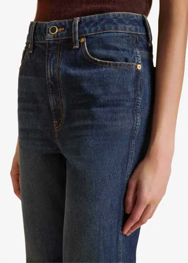 Khaite Abigail Stretch Jean In Lansing | Thumbnail 6 Khaite Abigail Stretch Jean In Lansing | Thumbnail 6