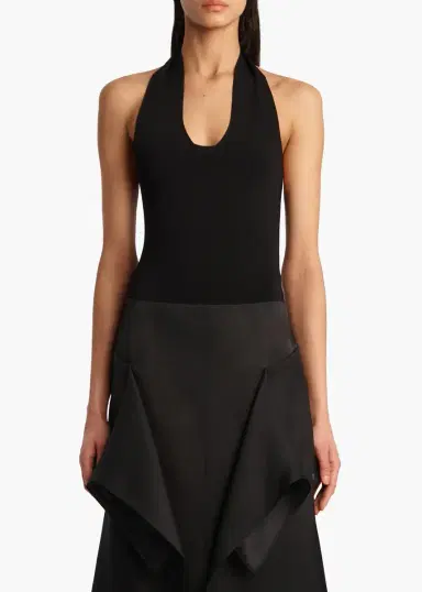 Khaite Toto Bodysuit In Black | Thumbnail 3 Khaite Toto Bodysuit In Black | Thumbnail 3