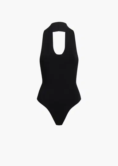 Khaite Toto Bodysuit In Black | Thumbnail 7 Khaite Toto Bodysuit In Black | Thumbnail 7