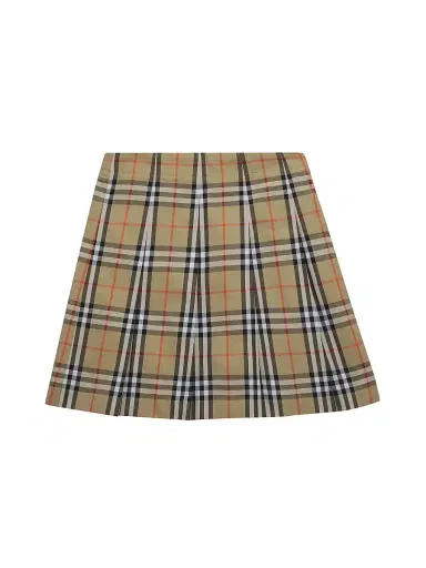 Burberry Little Girl's & Girl's Gabrielle Check Pleated Skirt - Sandipcheck - Size 8 | Thumbnail 1 Burberry Little Girl's & Girl's Gabrielle Check Pleated Skirt - Sandipcheck - Size 8 | Thumbnail 1