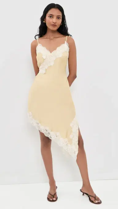 Bailey Rose Yellow Midi Dress Butter | Thumbnail 2 Bailey Rose Yellow Midi Dress Butter | Thumbnail 2