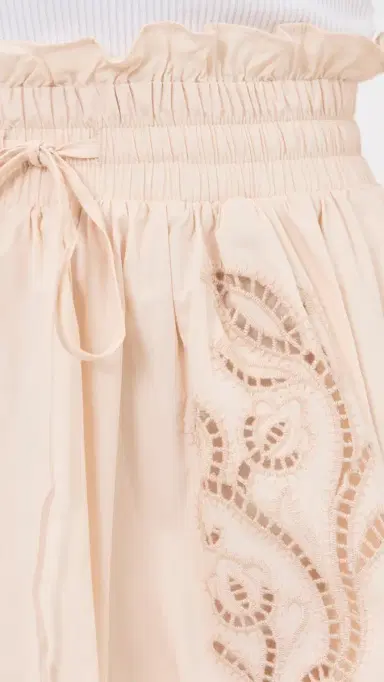 Moon River Eyelet Detail Skirt Cream | Thumbnail 6 Moon River Eyelet Detail Skirt Cream | Thumbnail 6