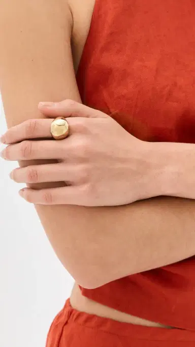 Jenny Bird Nelle Ring High Polish Gold 7 | Thumbnail 3 Jenny Bird Nelle Ring High Polish Gold 7 | Thumbnail 3