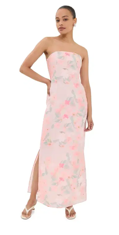 BERNADETTE Elora Dress Clematis Montana/Pink | Thumbnail 1 BERNADETTE Elora Dress Clematis Montana/Pink | Thumbnail 1