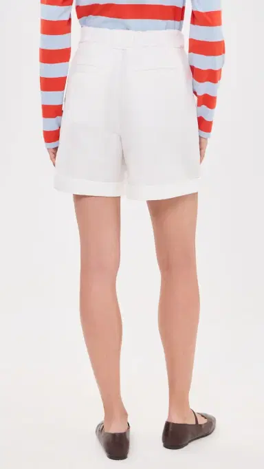 Alex Mill Lucie Linen Cotton Shorts White | Thumbnail 3 Alex Mill Lucie Linen Cotton Shorts White | Thumbnail 3