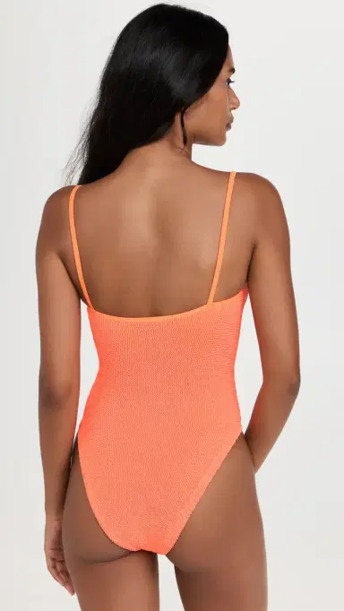 Hunza G Pamela Swim One Piece Orange One Size | Thumbnail 3 Hunza G Pamela Swim One Piece Orange One Size | Thumbnail 3