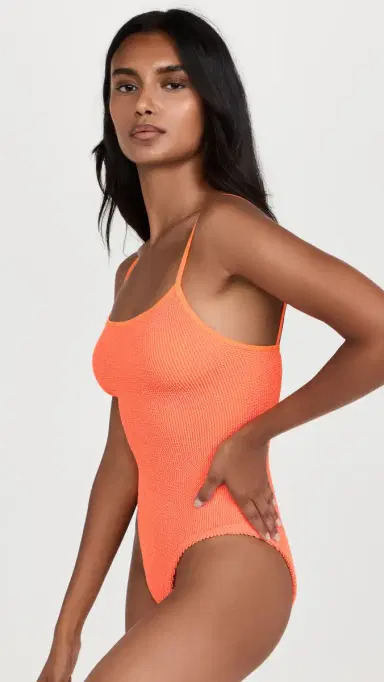 Hunza G Pamela Swim One Piece Orange One Size | Thumbnail 4 Hunza G Pamela Swim One Piece Orange One Size | Thumbnail 4