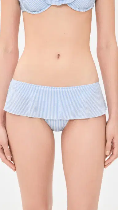 Frankies Bikinis Venus eersucker Bikini Bottoms altwater tripe | Thumbnail 2 Frankies Bikinis Venus eersucker Bikini Bottoms altwater tripe | Thumbnail 2