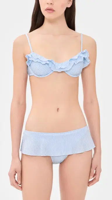 Frankies Bikinis Venus eersucker Bikini Bottoms altwater tripe | Thumbnail 4 Frankies Bikinis Venus eersucker Bikini Bottoms altwater tripe | Thumbnail 4