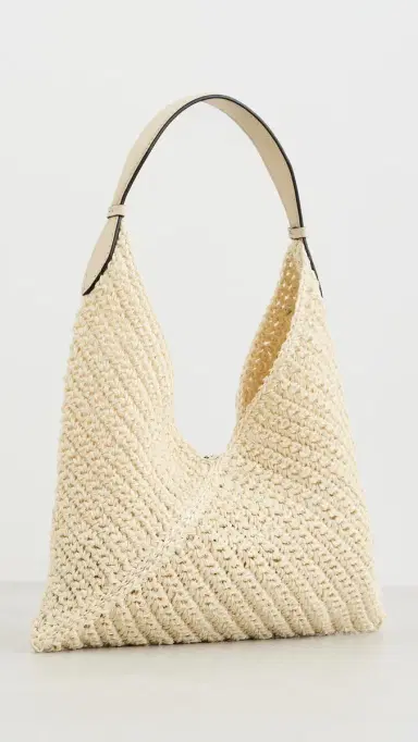 Hunting Season The Small Origami Tote Bag Natural/Oyster One Size | Thumbnail 4 Hunting Season The Small Origami Tote Bag Natural/Oyster One Size | Thumbnail 4