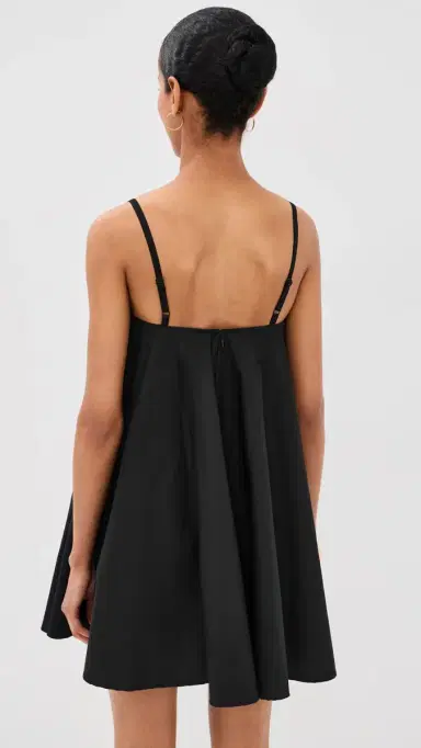 STAUD Cecily Mini Dress Black | Thumbnail 3 STAUD Cecily Mini Dress Black | Thumbnail 3