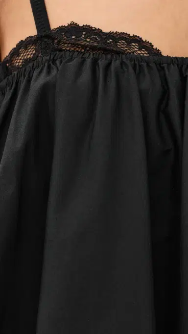STAUD Cecily Mini Dress Black | Thumbnail 6 STAUD Cecily Mini Dress Black | Thumbnail 6