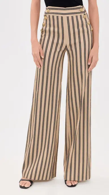 Alice + Olivia Narin High Rise Ultra Wide Leg Trousers | Thumbnail 2 Alice + Olivia Narin High Rise Ultra Wide Leg Trousers | Thumbnail 2
