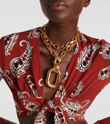 Rabanne XL Link pendant necklace | Thumbnail 5 Rabanne XL Link pendant necklace | Thumbnail 5