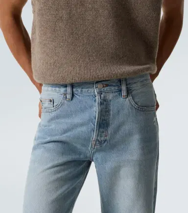 Frame Relaxed Jean distressed straight jeans | Thumbnail 4 Frame Relaxed Jean distressed straight jeans | Thumbnail 4