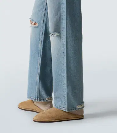 Frame Relaxed Jean distressed straight jeans | Thumbnail 6 Frame Relaxed Jean distressed straight jeans | Thumbnail 6
