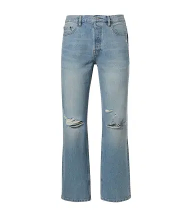 Frame Relaxed Jean distressed straight jeans | Thumbnail 1 Frame Relaxed Jean distressed straight jeans | Thumbnail 1