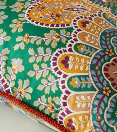 Etro Paisley floral cotton cushion | Thumbnail 4 Etro Paisley floral cotton cushion | Thumbnail 4