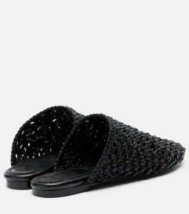 Souliers Martinez Mallorca woven leather mules | Thumbnail 3 Souliers Martinez Mallorca woven leather mules | Thumbnail 3